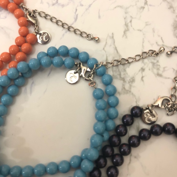 {GEORGINA} beaded Apple Watch bracelet band strap - Picture 6 of 8